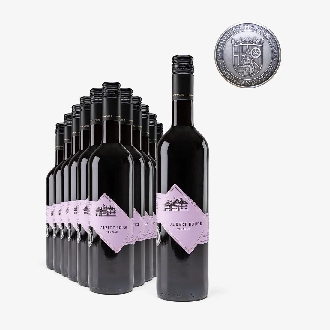 2023 Cuvée Albert Rouge Qualitätswein trocken (11+1 Sommeraktion)