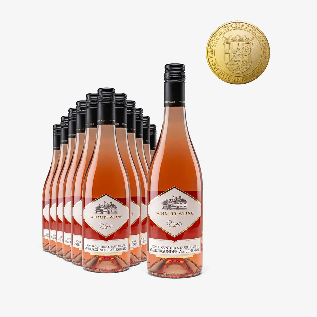 2025 König Gunter´s Tafeltrunk - Spätburgunder Weißherbst Qualitätswein (11+1 Sommeraktion)